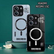 HP E1511 Softcase Redmi 15C 2025 | Redmi 15C Phone Case - Magsafe Motif Phone Case