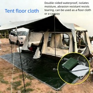 3x3/3x4m Waterproof Camping Groundsheet -Portable PE Mat for Hiking, Picnic & Tent Floor Protection
