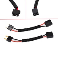 2 H7 Male Female Conversion Cables Car Modified Headlight Plug Adapter Cable Extension