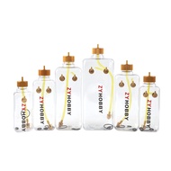 ZYHOBBY RC Plane Fuel Tank Oil Bottle Yellow Transparent Round Square 260ml 360ml 500ml 700ml 1000ml