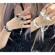 Original yk2 Little Devil Bracelet Double Ring One Japanese Style Bracelet