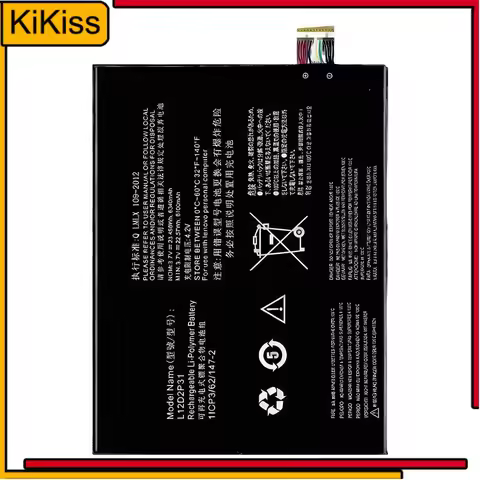 Battery For Lenovo IdeaTab S6000 S600H B6000 A7600 6340mAh L11C2P32 L11C2P31 Batteira
