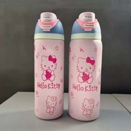 Hellokitty Cup Straw Cup 304 Stainless Steel Water Cup