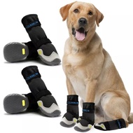 【🇯🇵JP Quality】LIKOKLIN Dog Boots  Dog Shoes  Dog Shoes  Waterproof  Hard to Take Off  Dog Shoes  Non