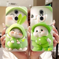For Itel A33 / Itel A33 Plus Cute Rabbit Cat Cartoon Casing ItelA33 A33Plus Lens Protective Soft Sil
