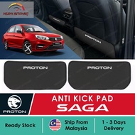 PROTON SAGA VVT 2025 Car Back Seat Leather Anti Kick Pad Protective Cover Interior Accessories Akses