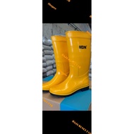 THICK Yellow Boots / Yellow High Boots for Plantation Project Construction APD