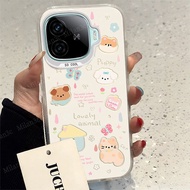For Vivo IQOO 13 12 Z9 Z9X Neo 10 5G Casing Vivo IQOO Z9 Turbo Casing Cat House Phone Casing Shockpr