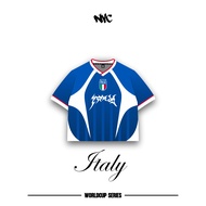 NVC ITALIAN BOXY JERSEY WORLDCUP JERSEY/ WORLD CUP JERSEY PILDUN JERSEY/ ITALY ITALY RETRO JERSEY/