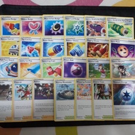 Pokemon Card TCG: Evolving Skies Trainer: Rescue Carrier/ Full Face Guard/ Zinnia's Resolve/ Raihan/