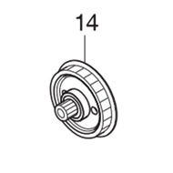 Gear taji untuk MAKITA BCG180 CG100D