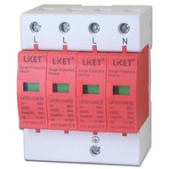 SPD 3Phase Lightning Protection 3-Phase Solar Cell AC Side