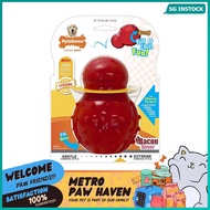 [sgstock] Nylabone Strong Chew Cone Stuffable Chew Toy for Dogs Cone Bacon Large/Giant (1 Count)