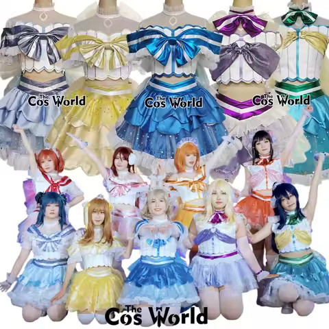 Love Live Sunshine Aqours Koini Naritai Aquarium Fishtail Takami Chika Kurosawa Dia Ruby Customizabl