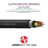 NYFGBY 4x120mm SUPREME/ GBY 4 x 120mm/ KABEL TANAH/ KABEL TANAM 4x120