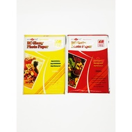 1pck 4R size Cuyi RC photo paper glossy and satin 260gsm