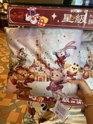 香港迪士尼樂園 Duffy & Friends ShellieMay Gelatoni StellaLou CookieAnn OluMel 毛毯