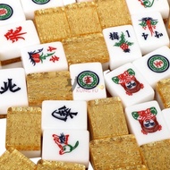 Mahjong 4 Player Crystal Gold Set (LOCAL)