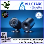 (ALLSTARS : We are Back / Speaker Promo) RAZER NOMMO V2 X Full-Range 2.0 PC Gaming Speaker (RZ05-047