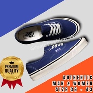 Sepatu Sekolah Vans Authentic California Cewek Cowok Untuk Pria Wanita Grade Ori Wafel IFC / DT Biru