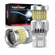 TUFFOO 2PCS 7443 7440 T20 W21W LED Bulb For Car Reverse Light Backup Signal Light - 6000K White DC12