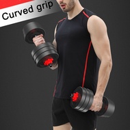 COD ดัมเบล DUMBELL 20 กิโล ชุดดัมเบลพร้อมบาร์เบล ออกกำลังกาย Adjustable Dumbbell and Barbell Set 20