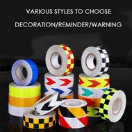 50mmx1m/3m long Car Reflective Sticker Safety Mark Warning Reflector Strips For Car Bicycle Truck Trailer Reflection Decor Accessories
