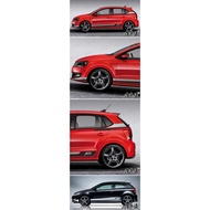 Volkswagen POLO Car Sticker Garland Dedicated Paul ABT Decoration Modified POLO Car Sticker Side Ski