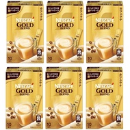 【Directly from Japan】Nescafe Gold Blend Stick Coffee 10 bottles x 6 boxes [Cafe au lait] [Latte]