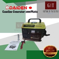 Daiden Portable Gasoline Generator 1000 watts