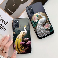Oppo realme 9 2020 / 9i / realme 9 pro case with peacock print / beautiful case