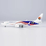 Malaysia Airlines Boeing 737 MAX 8 Aircraft Diecast display model 1/400 NG model