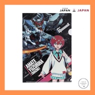 Sunstar Stationery Theater Version Gundam GQuuuuuuX Clear File Single Zeke Axes Machu & Zeke Axes S2