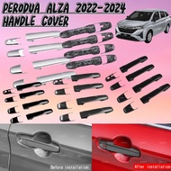 AUTOPROMAX NEW PERODUA ALZA 2022 CAR DOOR HANDLE COVER ACCESSORIES NEW ALZA