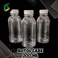 CHILI PLASTIC BOTTLE 200 ML 200ml chili bottle/