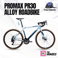 Promax pr30 alloy road bike outdoor cycling  aluminum bike with free helmet