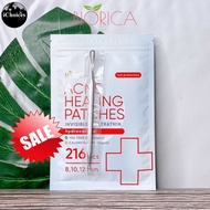 80% Sale !!! EXP:06/2025 BIORICA _ Acne Healing Patches Invisible Ultrathin 216 pcs (81012mm) แผ่นแป