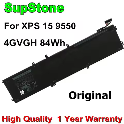 SupStone 84Wh 4GVGH 1P6KD Laptop Battery For Dell XPS 15 9550,For Precision 5510 M7R96 P56F P56F001 