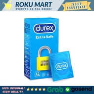 Terbaruuu!!! Durex Extra Safe 12 Pcs / Kondom Durex Extra Safe /