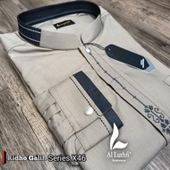 Al-Luthfi - Baju Koko Lengan Panjang - Tangan Manset Premium