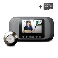 (Eques) Eques Digital Door Viewer - LCD Security Camera Monitor Video Record Photo Shooting (No N...