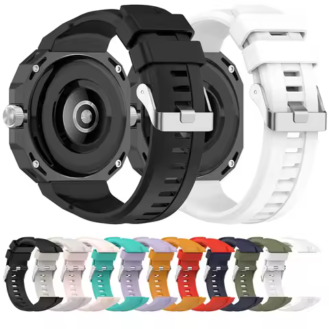 Silicone Watchband for Huawei Watch GT Cyber Smart Watch Strap Wristband Sport Replacement