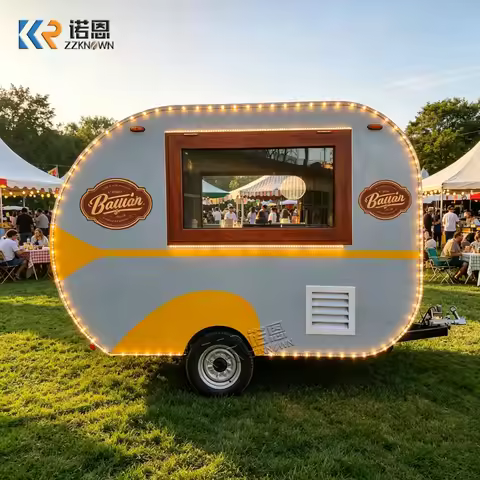 Foodtruck Food Trailer Mobile Food Cart Fast Food Truck Concession Coffee For Sale In China Europe S