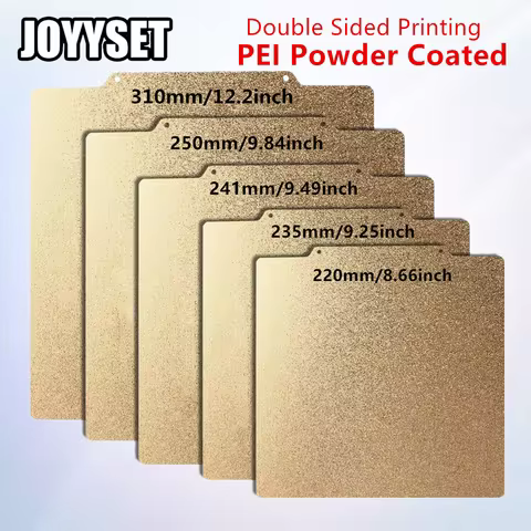 Pei Sheet 235x235 K1C Build Plate 220x220 Double Sided Spring Steel Sheet Pei Textured for Ender 3 B