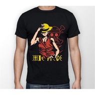 Summer Hot Selling Men's T-shirts Luffy One Piece Anime Comic T-shirt