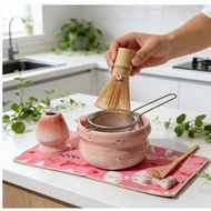 Matcha Set 4/7 Pieces Japanese Matcha Set Matcha Bowl Set Matcha Tea Set Cute Matcha Bowl with Spout