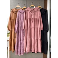 [Bisa COD] MIDI DRESS URAGIRI MIDI URAGIRI CRINKLE URAGIRI MIDI DRESS BAHAN CRINCLE IMPORT MIDI DRES