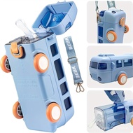 LIBRA Bus Car Suction Cup Water Bottle Tritan BPA FREE Children's Water Bottle