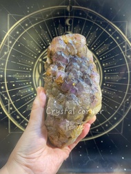 300 剛果黑煙紫骨幹水晶簇