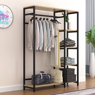 Simple hanger  open wardrobe bedroom coat rack household modern dust-proof rack hanger